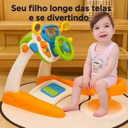 Meu Primeiro Volante™ — Simulador Interativo de Direção para Crianças